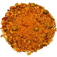 Barbecue so zeleným korením